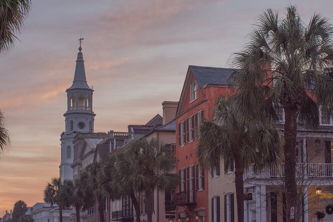 Charleston Architectural Walking Tour - St. Michael’s Church: design influence and graveyard atmosphere