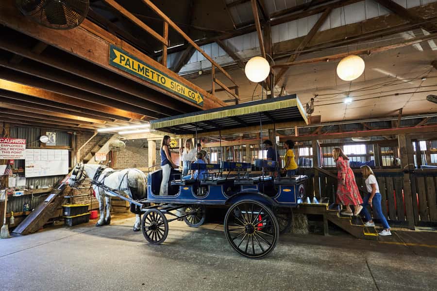 Charleston: Downtown Horse-Drawn Carriage Tour - Palmetto Carriage Works: The Big Red Barn Start