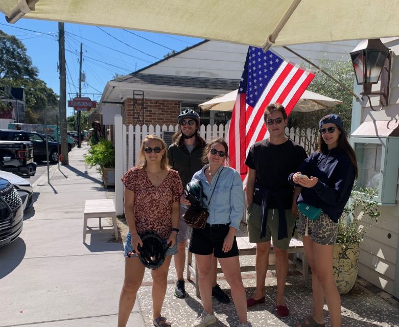Charleston: Film & OBX Locations E-Bike Tour - Wreck of the Richard & Charlene: a memorable photo stop by the water