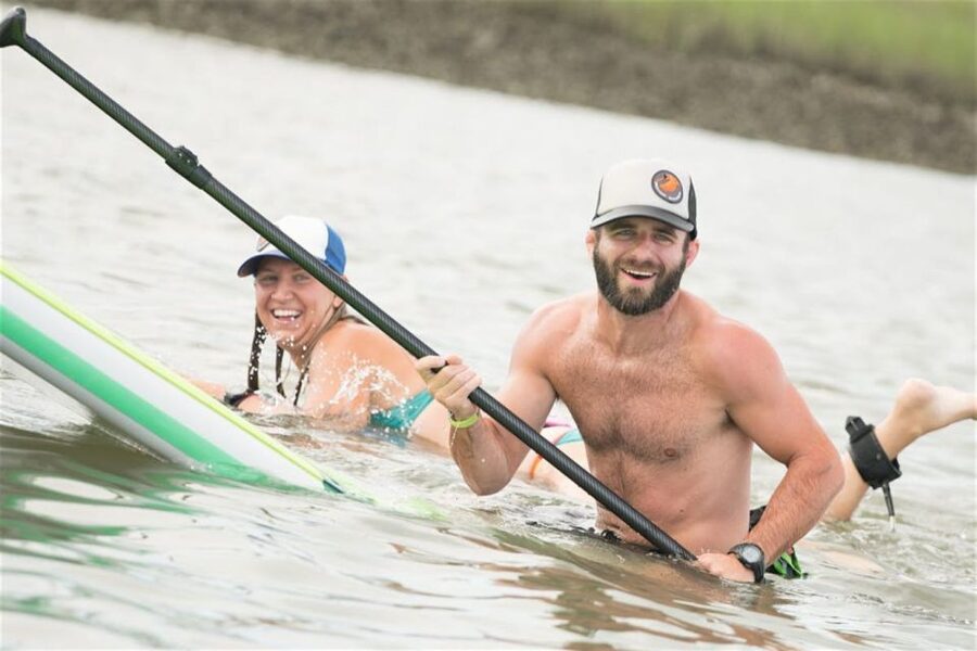 Charleston: Folly Beach Stand Up Paddleboard Dolphin Safari - Gliding the Folly River with a Dolphin-Safari Mindset