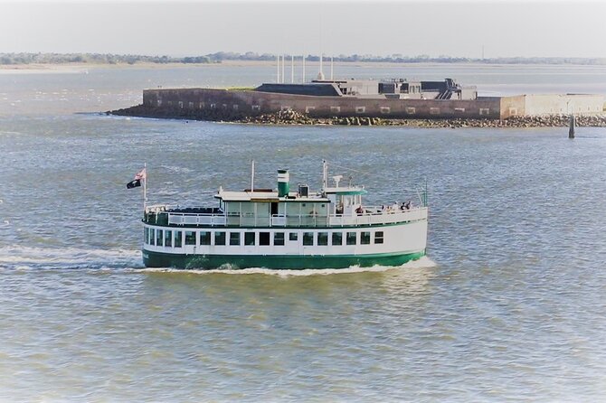 Charleston Harbor History Day-Time or Sunset Boat Cruise - WWII-era USS Yorktown and the story of overlapping eras