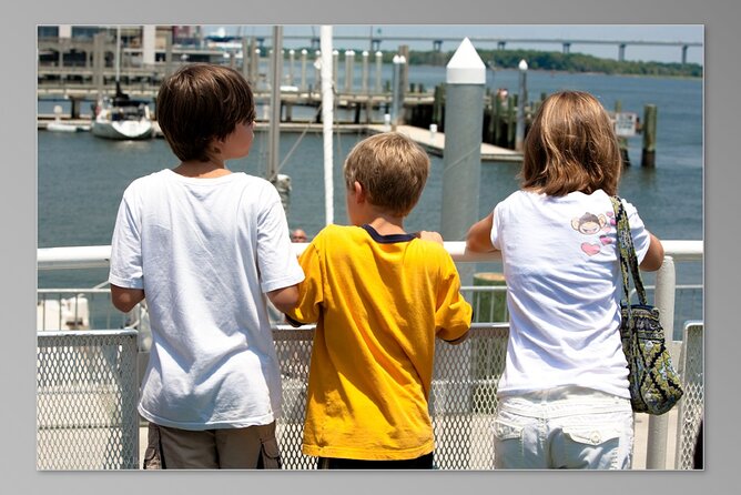 Charleston Harbor History Day-Time or Sunset Boat Cruise - Cooper River bridges and the Arthur Ravenel Jr. Bridge pass