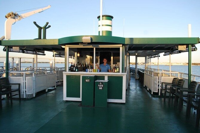 Charleston Harbor History Day-Time or Sunset Boat Cruise - Charleston Waterfront Park: the end-of-route scenery