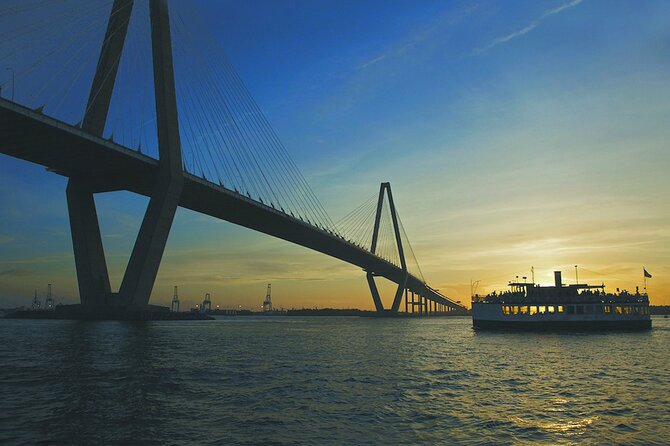 Charleston Harbor History Day-Time or Sunset Boat Cruise - The 90-minute plan: how the Cooper River route is paced