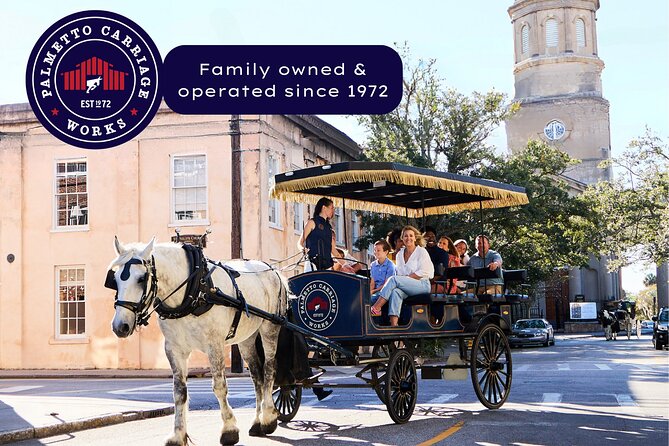 Charleston Horse-Drawn Carriage Tour: Explore Historic Charleston - Big Red Barn Start: Finding Palmetto Carriage Works by the City Market