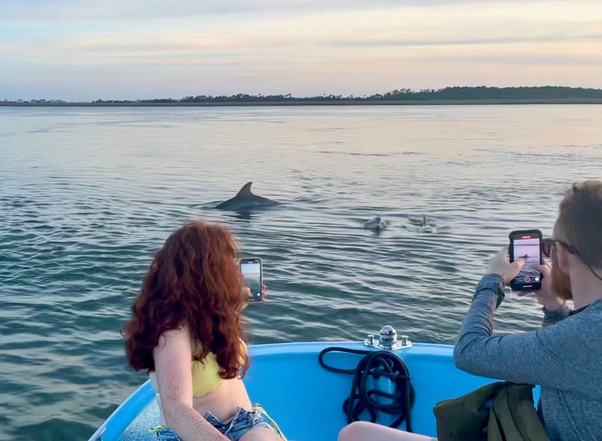 Charleston: Morris Island Dolphin Cruise with Beachcombing - Meet Captain Billy at the Folly River boat ramp