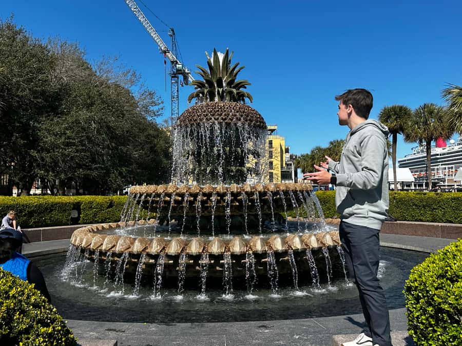 Charleston: Pirates and Ghosts Guided Walking Tour - Waterfront Park views that set the pirate mood