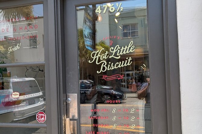 Charleston Private Brunch Tour: Biscuits, Shrimps, Grits and More - What You Eat: Biscuits, Shrimp and Grits, and the Included Drinks