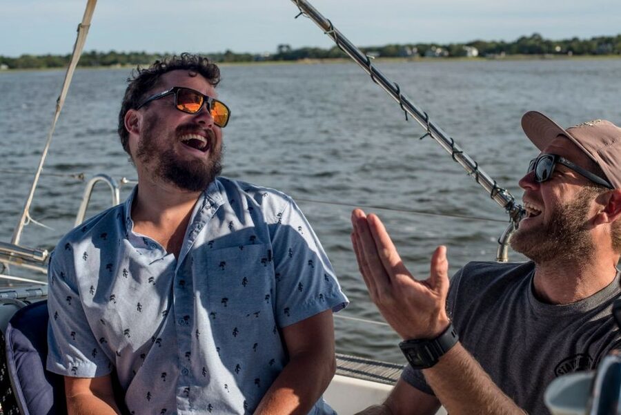 Charleston: Private BYOB Luxury Yacht Cruise - Dolphins Near the Boat: The Best Kind of Bonus