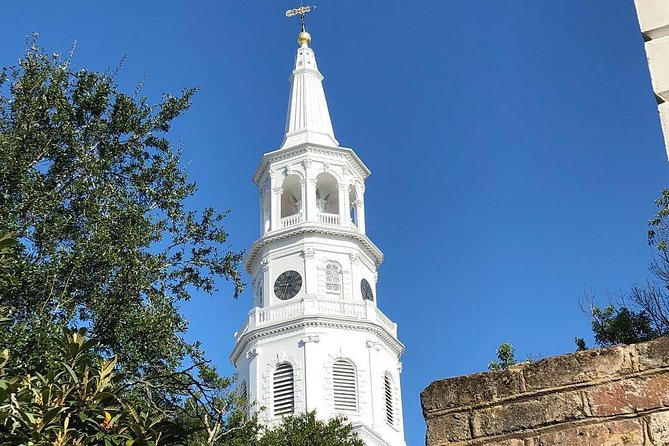Charleston’s Best Highlights: History, Culture & Architecture - St. Michael’s Church: Tiffany Stained Glass and Constitution Signers in the Churchyard