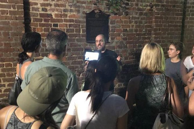 Charleston's Pleasing Terrors Night-Time Walking Ghost Tour - The Historic Church Finish: St. Philip’s Church at Night