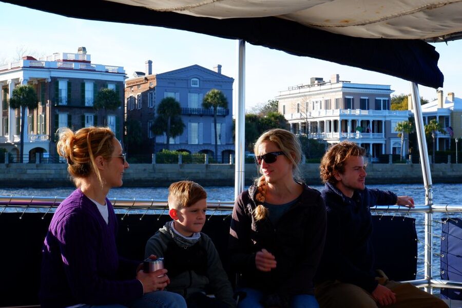 Charleston: Sunset Harbor Cruise - The Ravenel Bridge Moment: How to Get Photos Without Stress