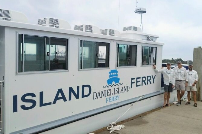 Ferry Round Trip between Waterfront Park and Daniel Island - Dinner plan on the water: The Kingstide and Sermet’s Courtyard