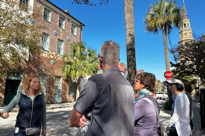 Historic Charleston: The Battery, Rainbow Row, St. Michael Church - Washington Square: a calm pause under live oaks