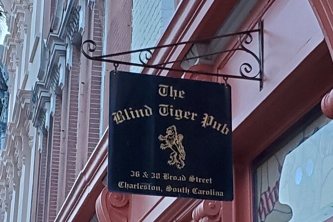 Pirates, Patriots & Prohibition - Private Evening Walking Tour of Charleston - Blind Tiger Pub: a Prohibition-era speakeasy ending