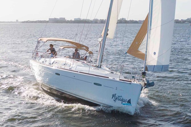 Private Afternoon Sailing/Dolphin & History Tour on 43ft Mystique - The route starts with the Battery and White Point Gardens