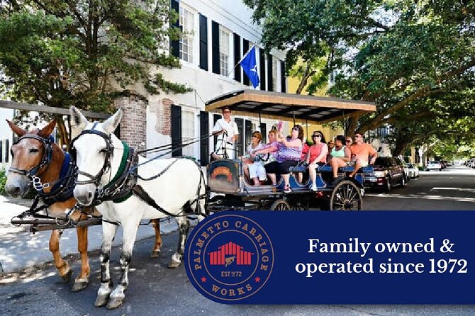 Private Daytime Horse-Drawn Carriage Tour of Charleston - 25–30 blocks of historic downtown: why the route length matters