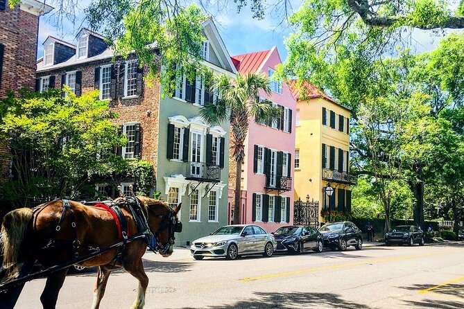 Private Historic Horse & Carriage Tour of Charleston - Getting on the carriage: comfort, canopy, and what to expect