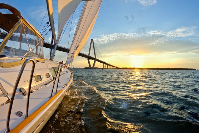 Private Luxury Sunset Sail on the 50ft Sailing Yacht Fate BYOB - Fort Sumter When Conditions Let You Go Closer
