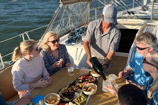 Private Morning Sail, Dolphin and History Tour on Mystique - Mystique Comfort: Shade, Drinks, Restrooms, and Space to Relax