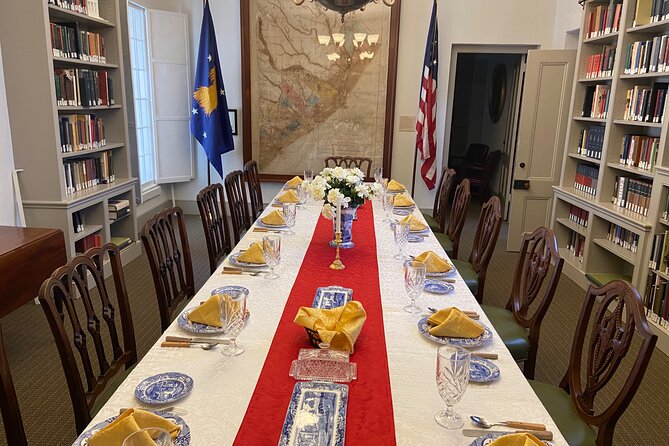 The Historic Table- 18th and 19th century dining and museum visit - Time, group size, and what to plan for