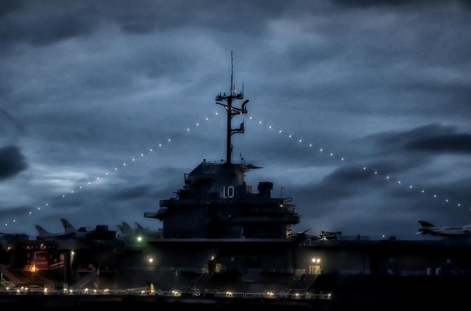 USS Yorktown Ghost Tour with Exclusive Night-Time Access - Flight deck after dark: the moment you’ll remember